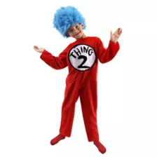 Kids Cat in the Hat Thing 1 Costume - Dr. Seuss at Spencer's