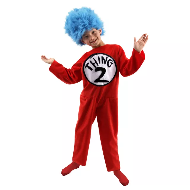 Kids Cat in the Hat Thing 1 Costume - Dr. Seuss at Spencer's