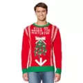 Adult Under the Mistletoe Ugly Christmas Sweater at Spencer's