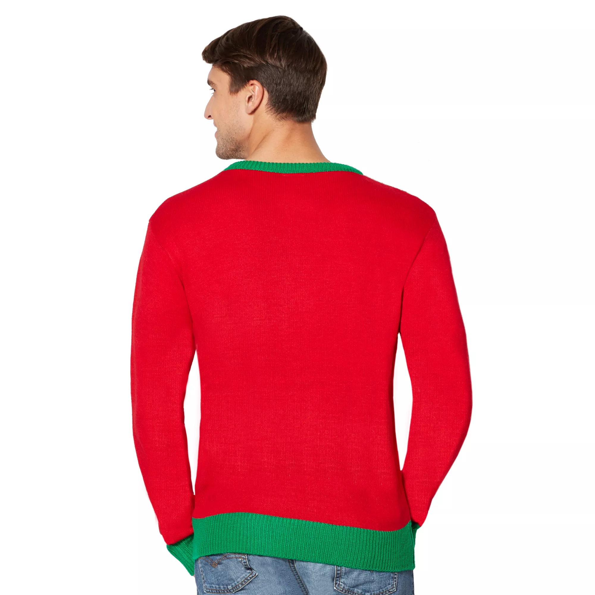 Adult Under the Mistletoe Ugly Christmas Sweater at Spencer's