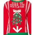 Adult Under the Mistletoe Ugly Christmas Sweater at Spencer's