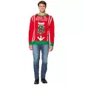 Adult Under the Mistletoe Ugly Christmas Sweater at Spencer's