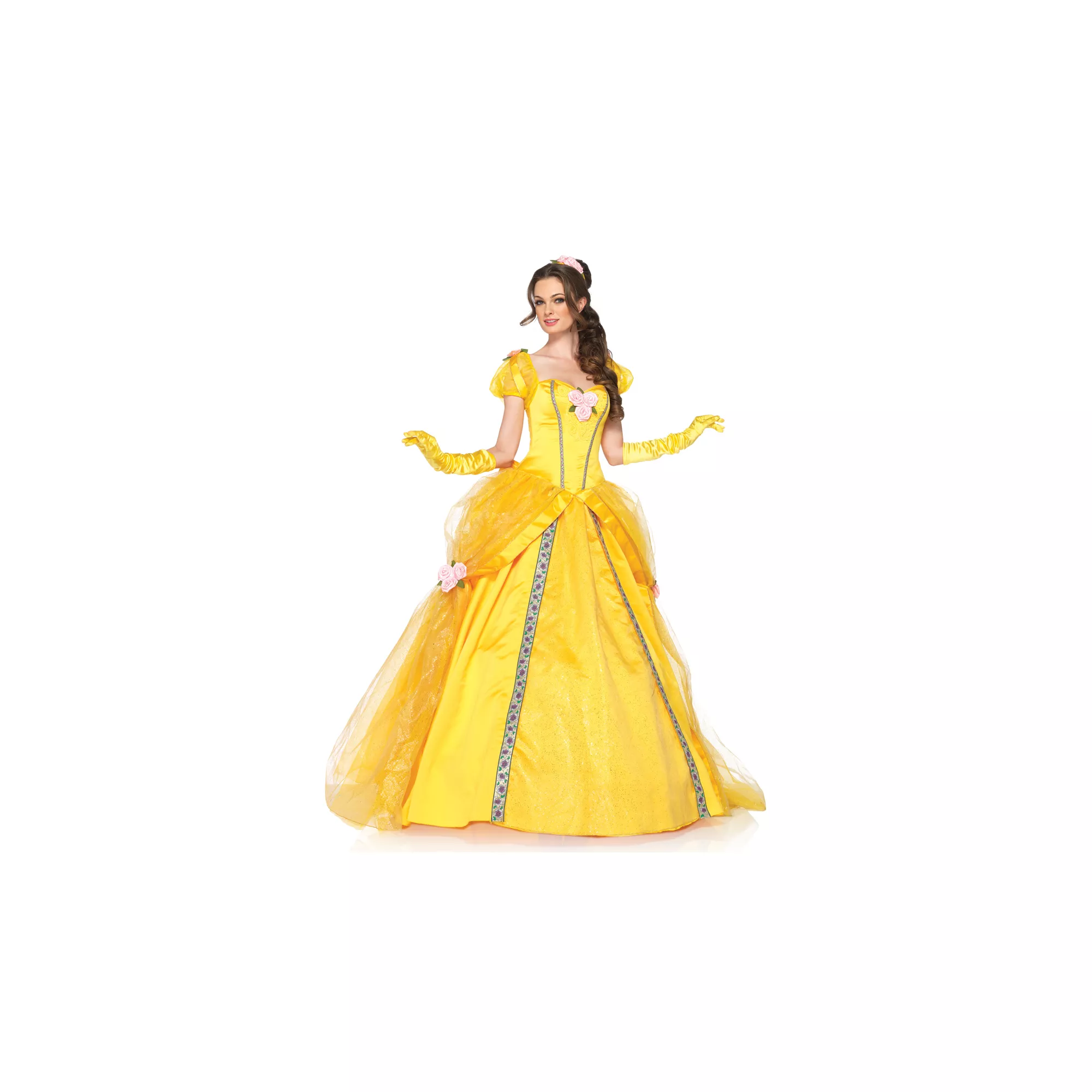 Prestige Disney Princess Belle Womens Costume at Spirit Halloween