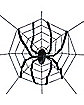 Giant Spider With Web - Decorations 