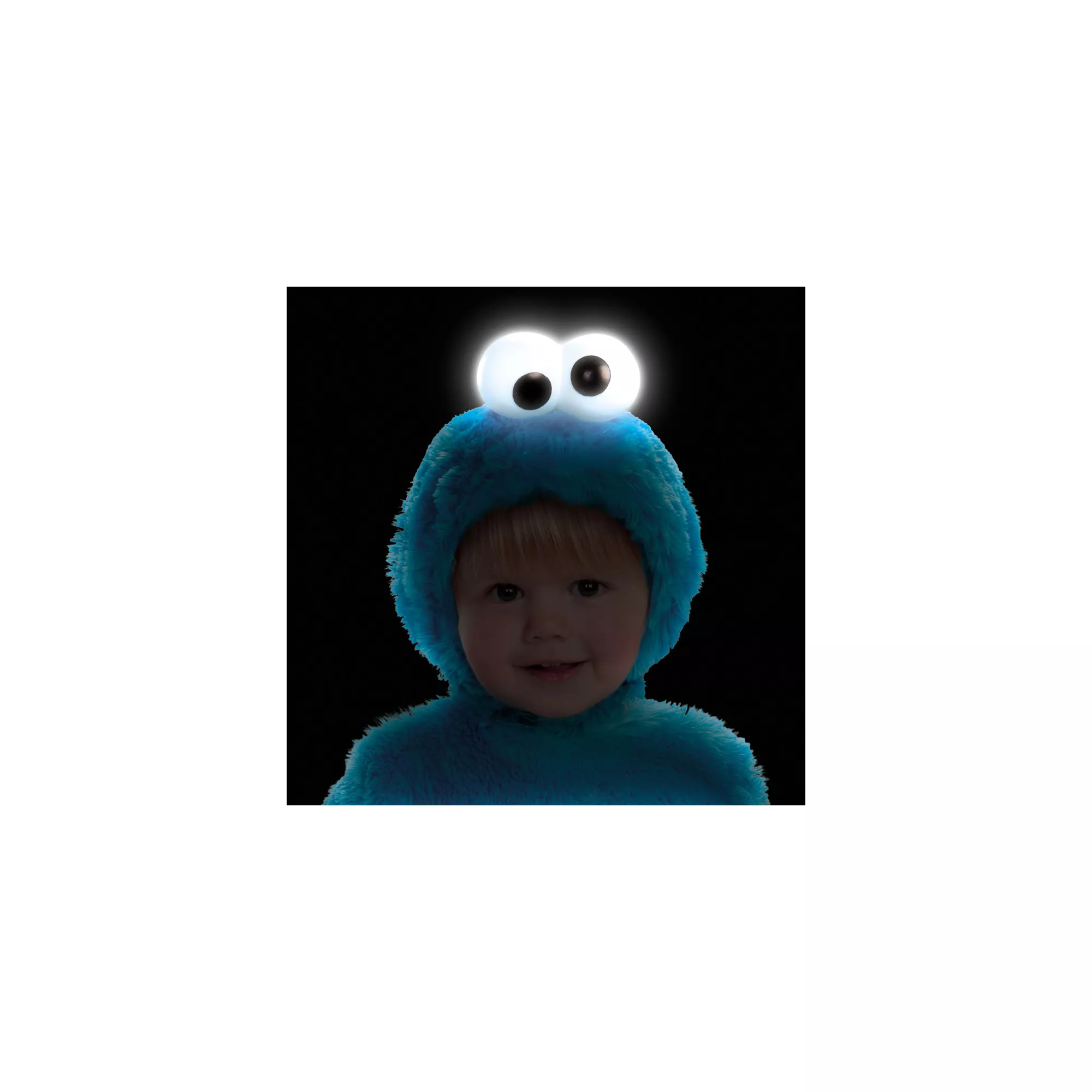 Toddler Light-Up Cookie Monster One Piece Costume - Sesame Street at Spirit Halloween