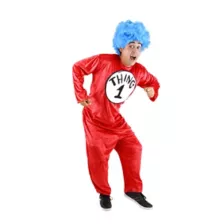 Adult Thing 1 and Thing 2 Costume - Dr. Seuss at Spencer's