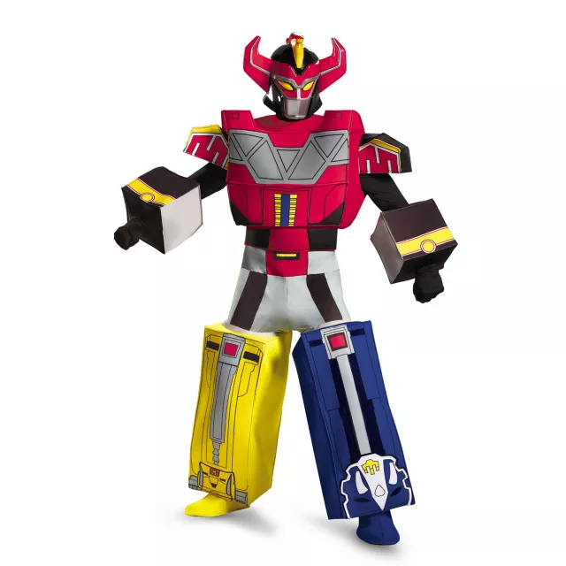 Adult Megaforce Megazord Costume Deluxe - Power Rangers ...