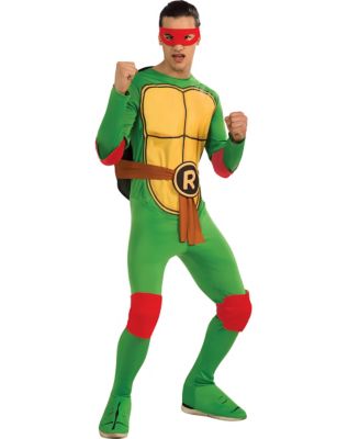 Adult Raphael One Piece Costume - TMNT - Spirithalloween.com