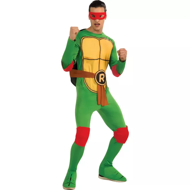 Adult Raphael One Piece Costume - TMNT - Spirithalloween.com