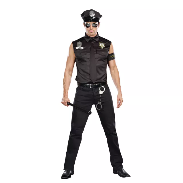 Adult Officer Handsome Police Costume - Spirithalloween.com