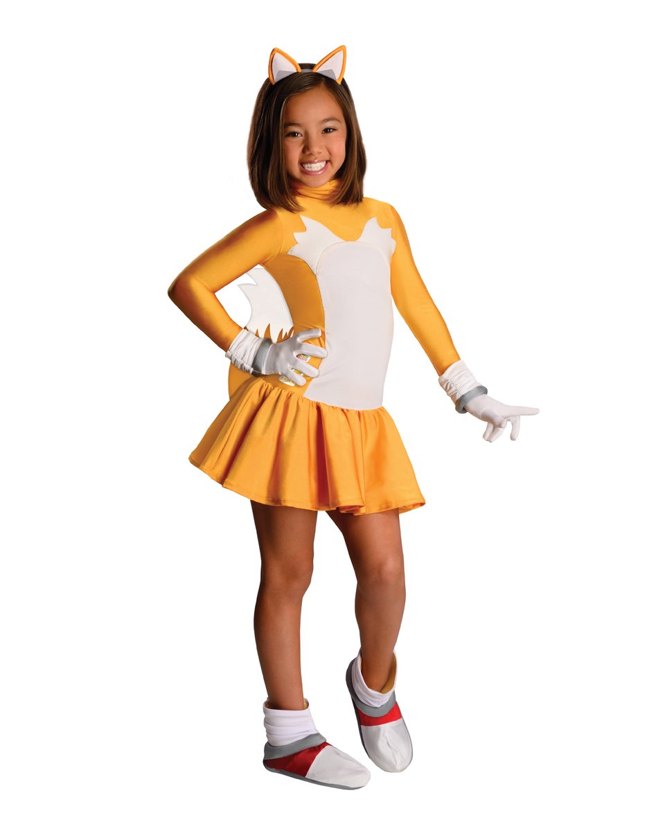 Kid's Tails Dress Costume - Sonic The Hedgehog by Spirit Halloween