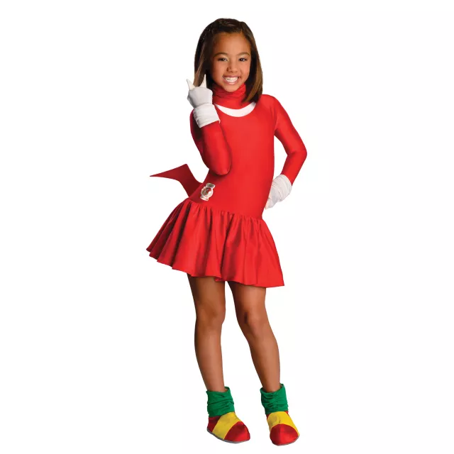 Knuckles Skater Dress - Sonic the Hedgehog Friend - top Gamer Dress - Halloween Costume - Cosplay