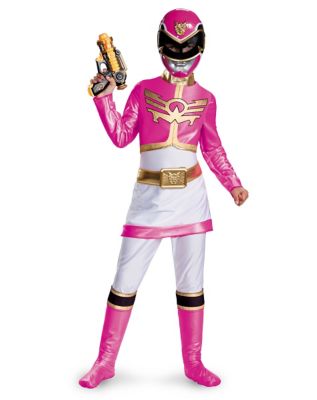 Kids Pink Ranger Costume - Power Rangers Megaforce - Spirithalloween.com