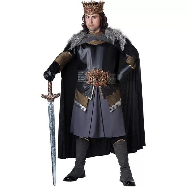 Medieval King Adult Mens Plus Size Costume - Spirithalloween.com