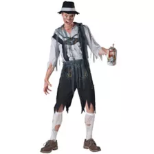 Oktober Feast Adult Mens Zombie Costume at Spencer's
