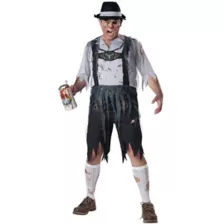 Oktober Feast Adult Mens Plus Size Zombie Costume at Spencer's