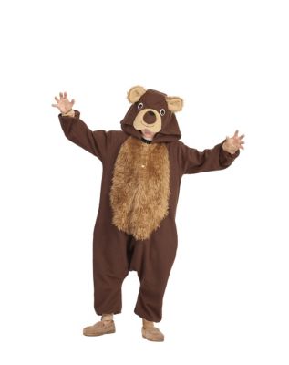 Kids One Piece Bear Costume