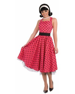 Adult Pretty Polka Dots Costume