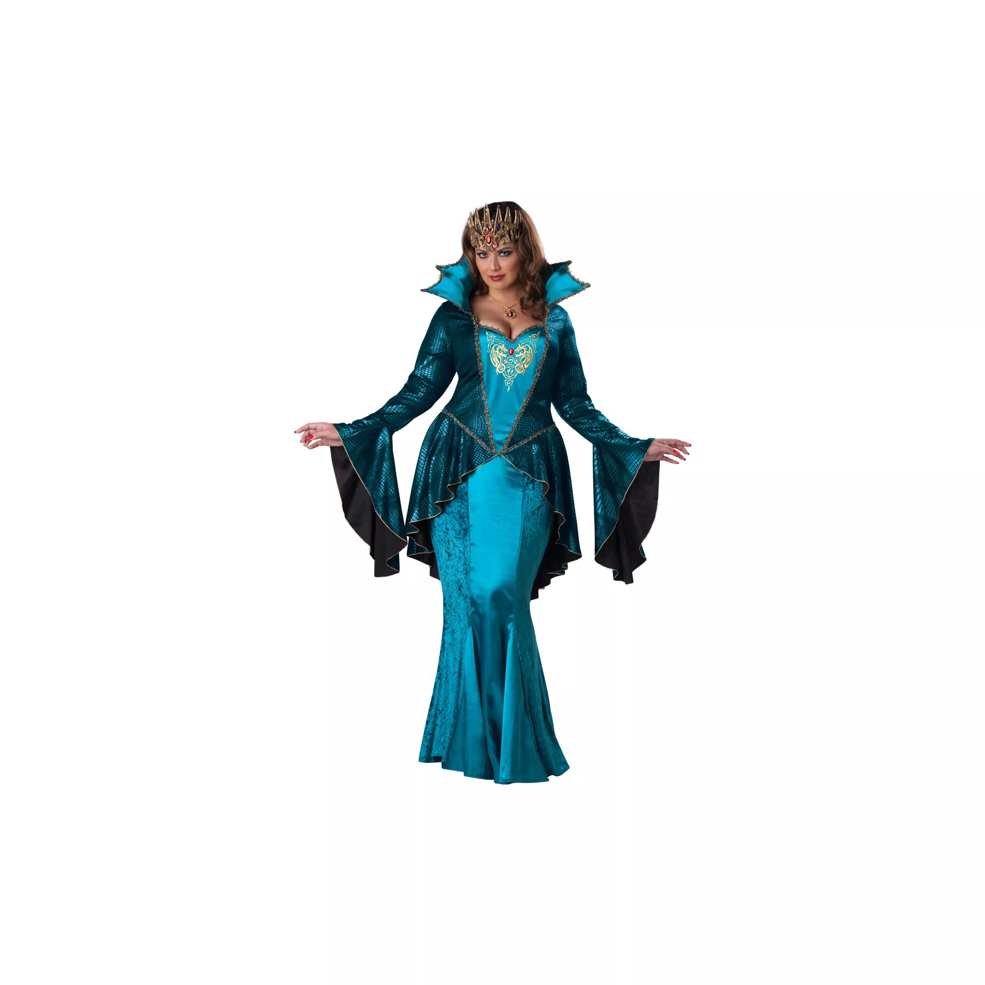 Medieval Queen Womens Plus Size Theatrical Costume at Spencer's