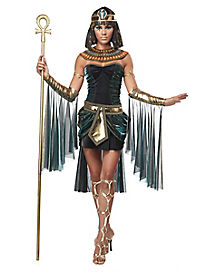 AC9 Egyptian Pharaoh Costume Kit Cleopatra Roman Goddess Belt Collar Cuff Unisex 