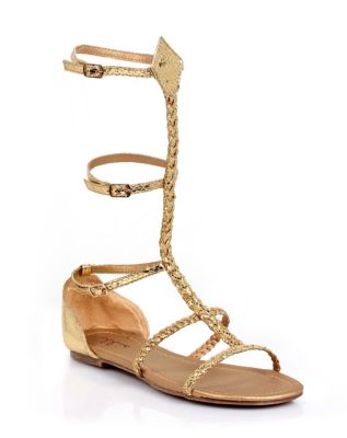Gold Braid Rope Sandals - Spirithalloween.com