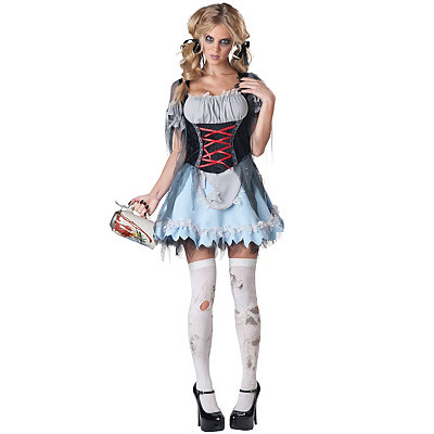 Adult Zombie Beer Maiden Costume