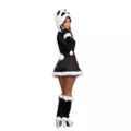 Adult Panda Bear Baby Costume w Faux Fur at Spencer's