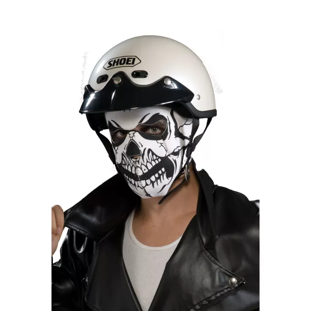 Skull Biker Mask - Spirithalloween.com