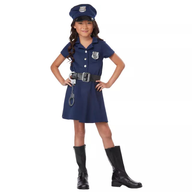 Kids Police Officer Costume - Spirithalloween.com