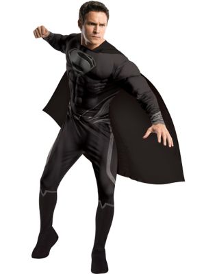 Superman Black Suit Adult Costume
