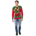 Adult Fruit Cake Ugly Christmas Sweater at Spencer's