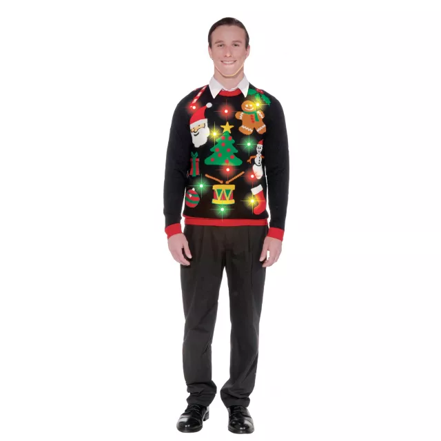 Light-Up Everything Ugly Sweater at Spirit Halloween