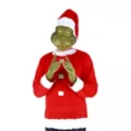 Adult Santa Grinch Costume - Dr. Seuss at Spencer's