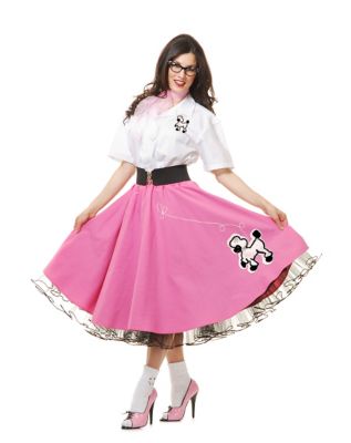 Halloween poodle skirt outlet costumes