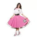50s Poodle Skirt Adult Womens Theatrical Costume at Spencer's