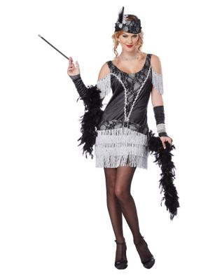 Adult Razzle Dazzle Flapper Costume - Spirithalloween.com