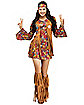 Adult Peace and Love Hippie Costume