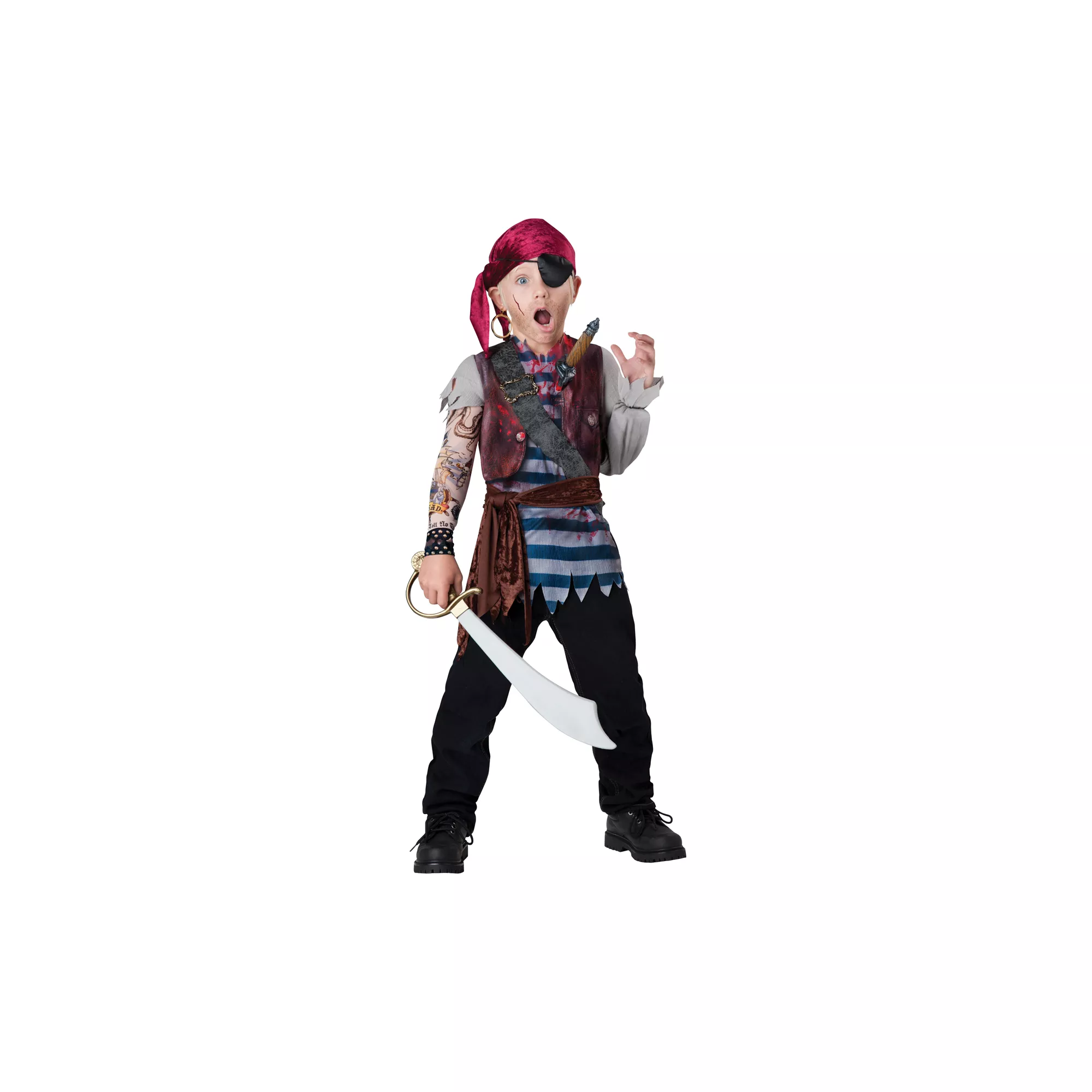 Dead Mans Chest Pirate Child  Costume at Spirit Halloween