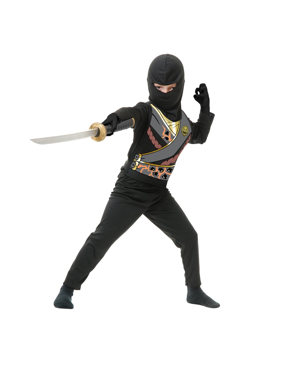 Kid's Black Ninja Avenger Costume by Spirit Halloween