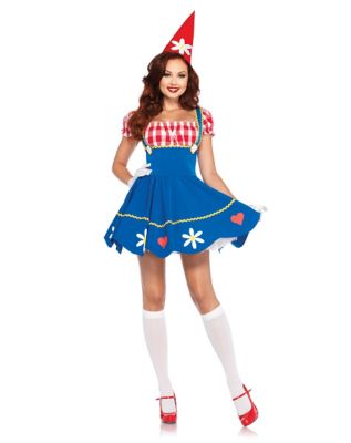 Adult Darling Garden Gnome Costume - Spirithalloween.com