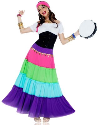 Renaissance Gypsy Adult Womens Costume - Spirithalloween.com
