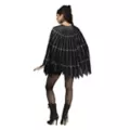 Adult Spider Web Poncho Costume at Spencer's
