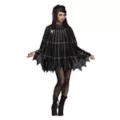 Adult  Plus Size Spider Web Poncho Costume at Spencer's