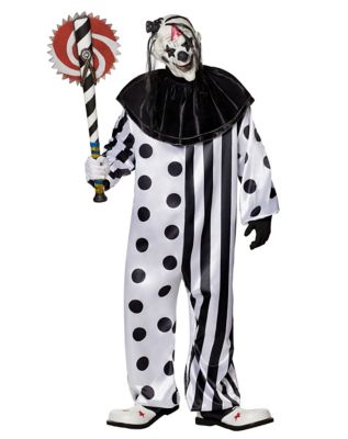 Spirit Halloween Adult Neon Carnival Clown Costume | Neon Clown Outfit |  Group Costumes | Circus Costume : : Clothing, Shoes & Accessories