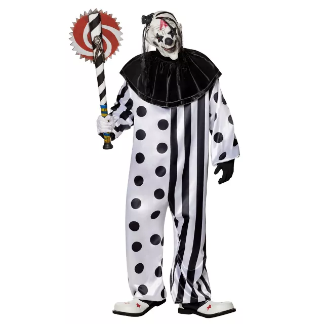 Adult Killer Clown Plus Size Costume - Spirithalloween.com