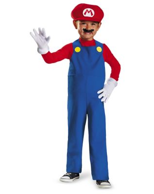 Spirit Halloween Kids Mario Bros Bowser One Piece Deluxe Costume