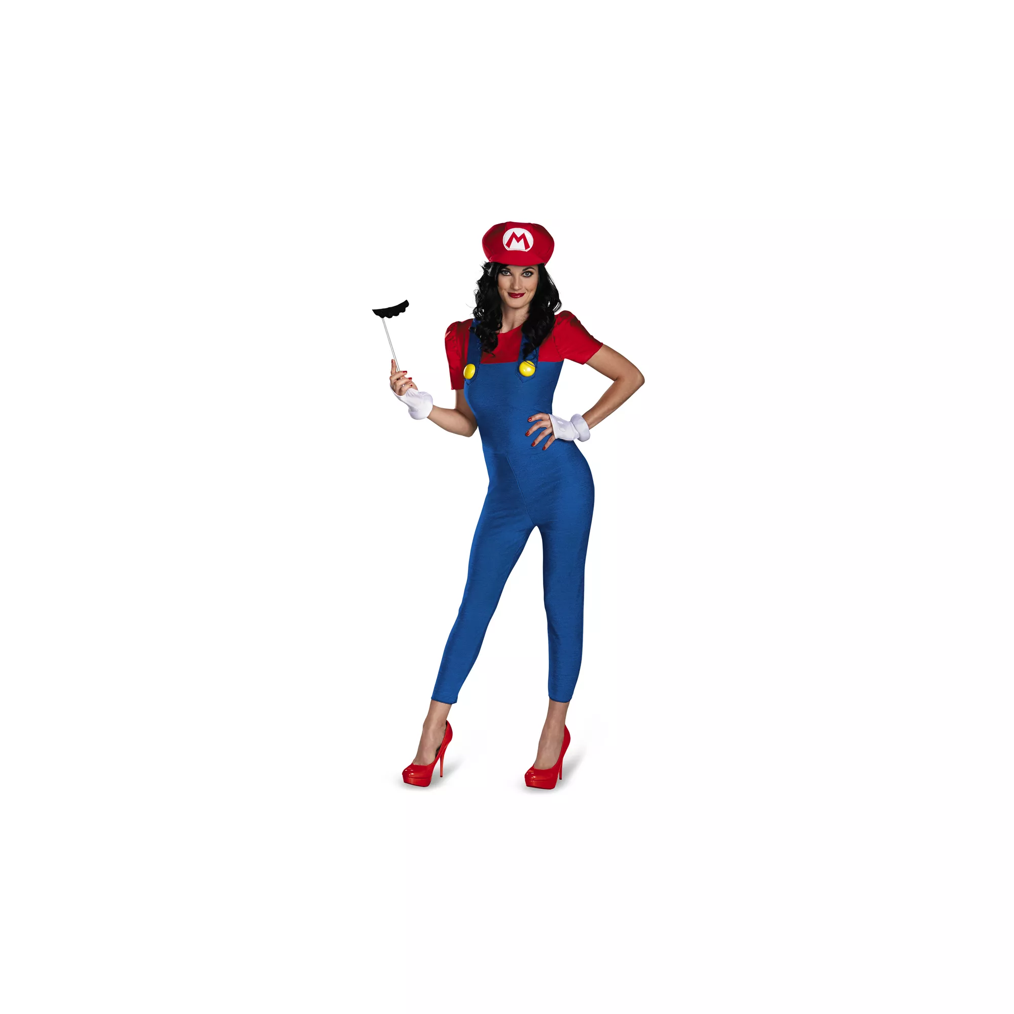 Adult Mario One Piece Costume - Mario Bros at Spirit Halloween