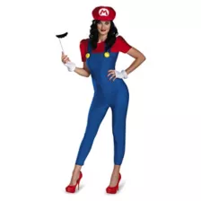 Adult Mario One Piece Costume - Mario Bros at Spirit Halloween