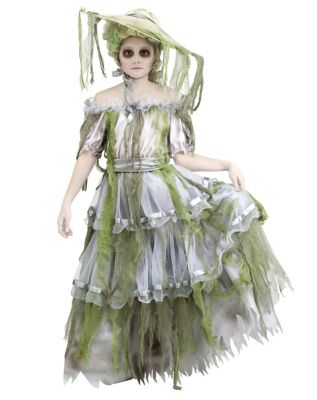 Kids Southern Belle Zombie Costume - Spirithalloween.com
