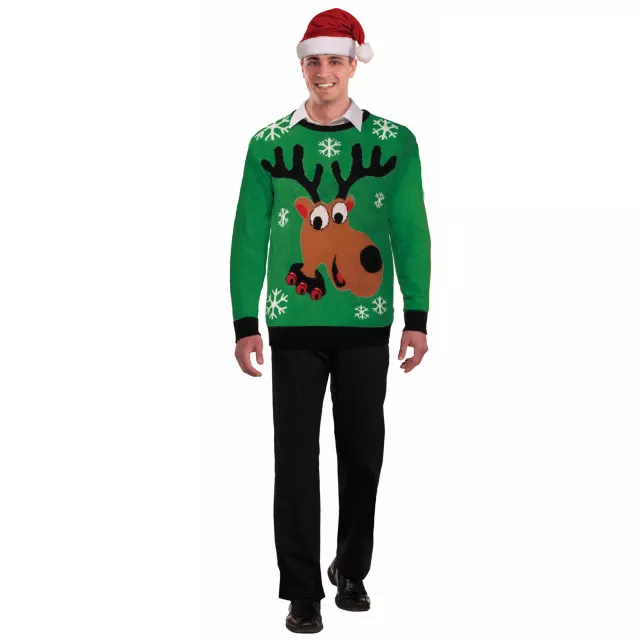 Adult Christmas Reindeer Sweater